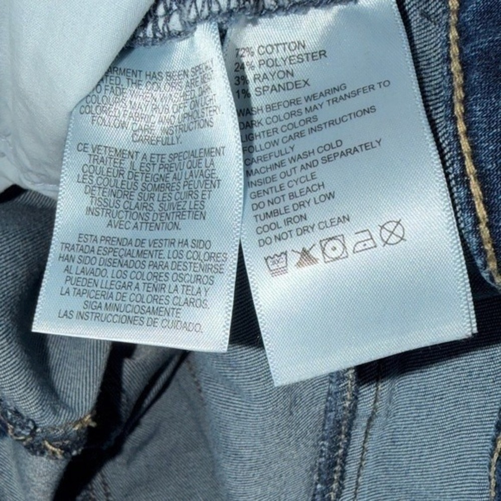 Tommy Bahama Womens Straight Leg‎ Jeans Dark Wash Blue Stretch Denim Size 32x29 - Picture 5 of 10